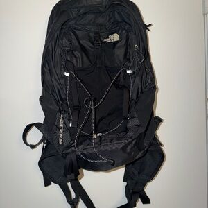 The North Face Black Angstrom 28 Hiking Trail Running Backpack